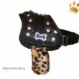 MyDog Hundegeschirr Leo Black Luxury
