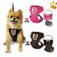 Hundegeschirrset 4 in 1 Rokoko Coffee