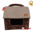 Puppia Hundehaus Prestige Braun