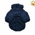 Puppia Hundemantel mit integriertem Hundegeschirr Blau
