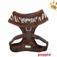 Puppia Softgeschirr Modern Zebra Braun