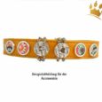 Hundehalsband PuP-PuP TM Orange/Yellow