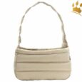 Puppyangel Hundetasche Miss Skull Down Sling Beige