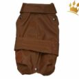 Hunde-Regenmantel Pioggia 2 in 1 Caramel