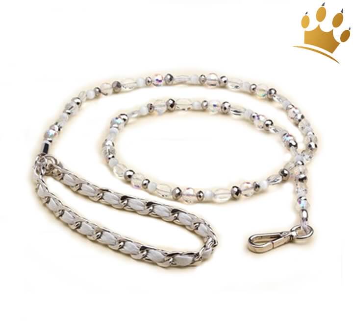 Günstig Designer-Hundeschmuckleine 5th Avenue White in unserem Hundeshop im Preisvergleich kaufen.