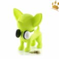 Hundespardose Chihuahua Goes Music Gelb