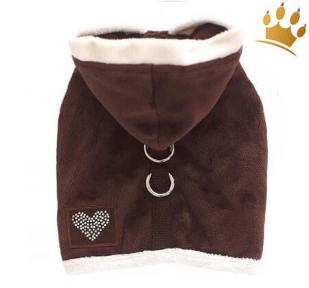 Günstig Step-In Hundegeschirr Little Darling Schoko in unserem Hundeshop im Preisvergleich kaufen.