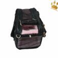 Hundetasche St. Tropez Limited Edition Schwarz-Rosa