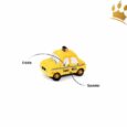 P.L.A.Y. Hundespielzeug Taxi Yellow Car