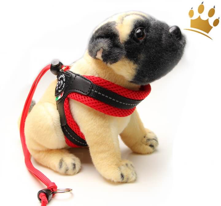 Günstig Tre Ponti Hundegeschirr Soft Mesh Strap Rot in unserem Hundeshop im Preisvergleich kaufen.