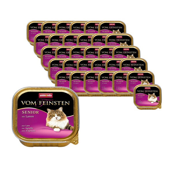 Günstig animonda vom Feinsten Senior 64x100g Lamm i mPreisvergleich in unserem Onlineshop auf Hundeliebe-shop.de kaufen.