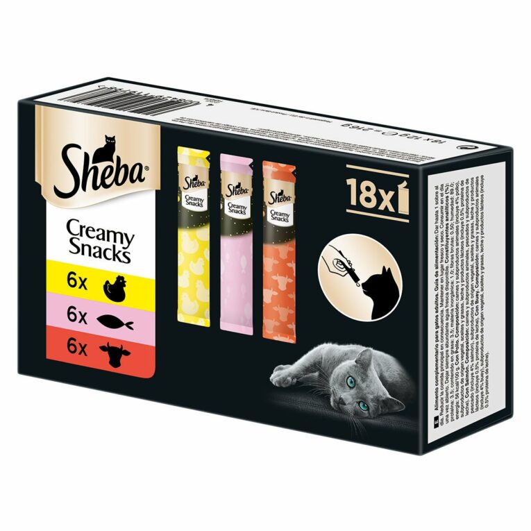 Günstig Sheba Creamy Mixpack 18x12g i mPreisvergleich in unserem Onlineshop auf Hundeliebe-shop.de kaufen.