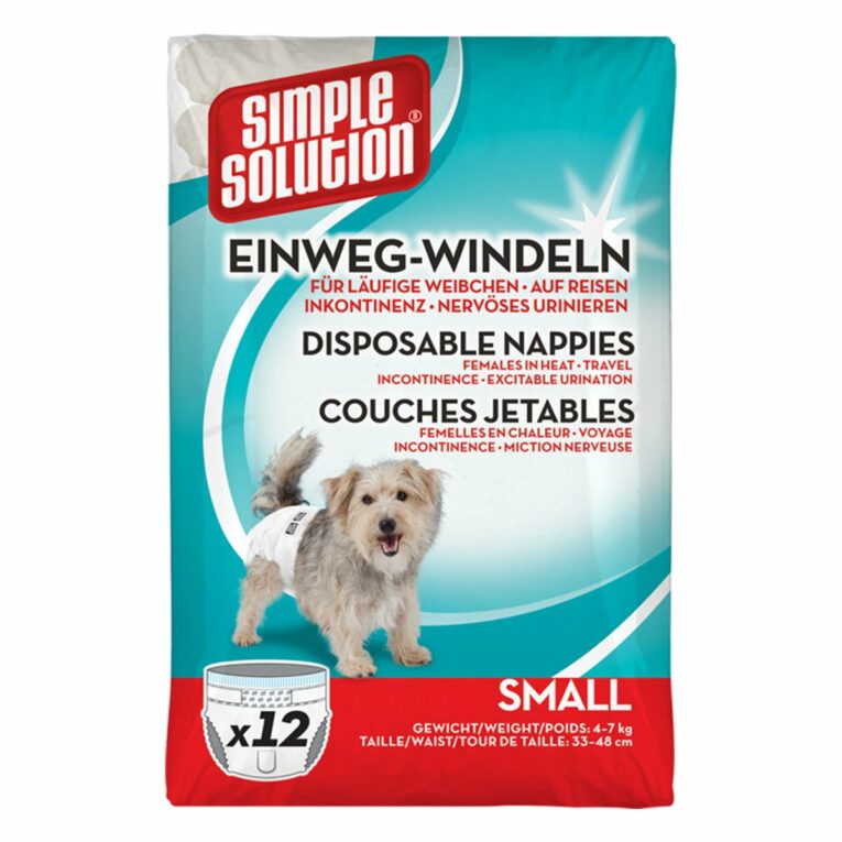 Günstig Simple Solution Einweg-Windeln 12 Stück S i mPreisvergleich in unserem Onlineshop auf Hundeliebe-shop.de kaufen.