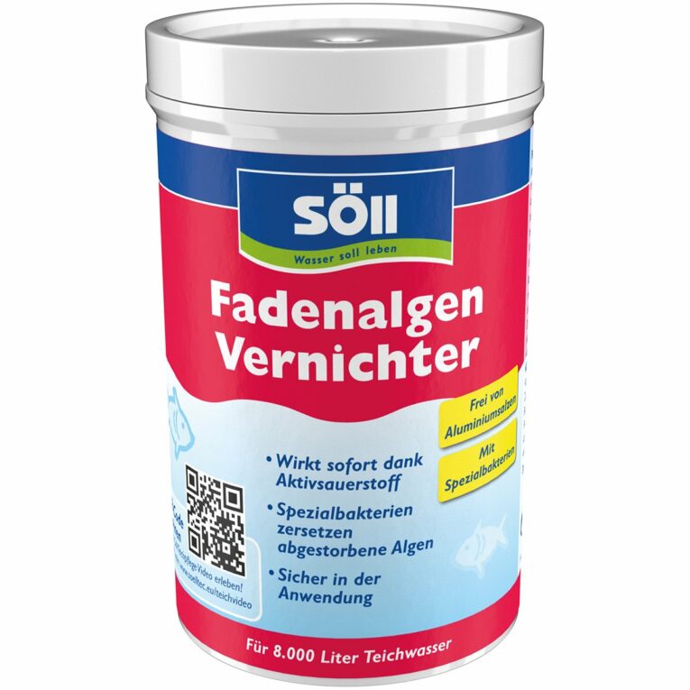 Günstig Söll Fadenalgenvernichter mit Spezialbakterien 250g i mPreisvergleich in unserem Onlineshop auf Hundeliebe-shop.de kaufen.