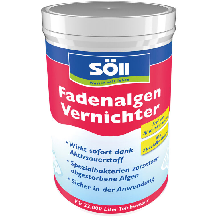 Günstig Söll Fadenalgenvernichter mit Spezialbakterien 1kg i mPreisvergleich in unserem Onlineshop auf Hundeliebe-shop.de kaufen.