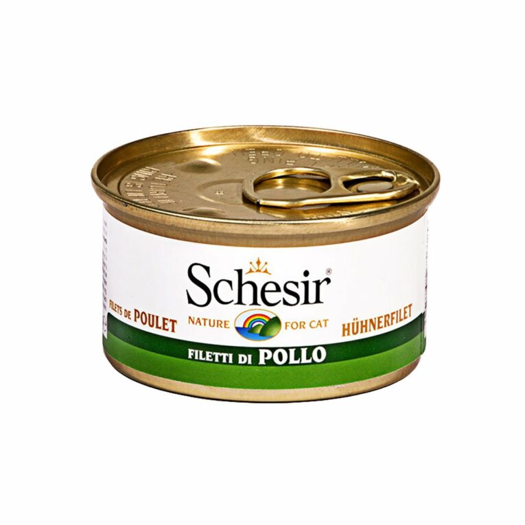 Günstig Schesir Natural Hühnerfilet 24x85g i mPreisvergleich in unserem Onlineshop auf Hundeliebe-shop.de kaufen.