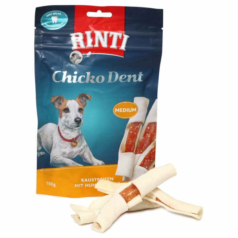 Günstig Rinti Hundesnack Chicko Dent Huhn MEDIUM 3x150g i mPreisvergleich in unserem Onlineshop auf Hundeliebe-shop.de kaufen.