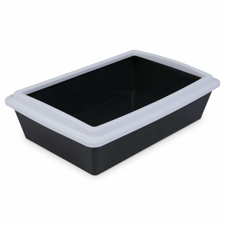 Günstig Kerbl Katzentoilette mit Rand 50x35x12cm i mPreisvergleich in unserem Onlineshop auf Hundeliebe-shop.de kaufen.