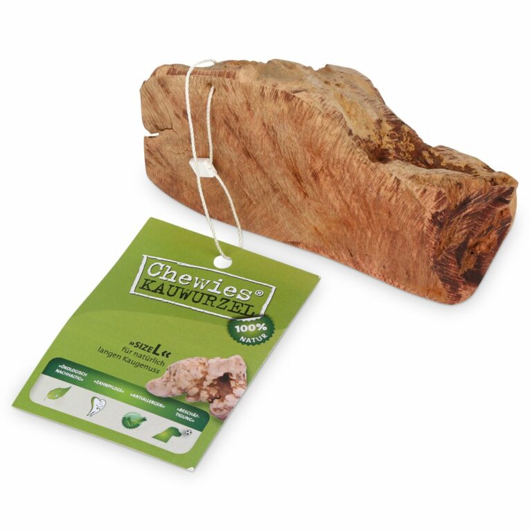 Günstig Chewies Kauwurzel – Kauspielzeug für Hunde Größe L i mPreisvergleich in unserem Onlineshop auf Hundeliebe-shop.de kaufen.