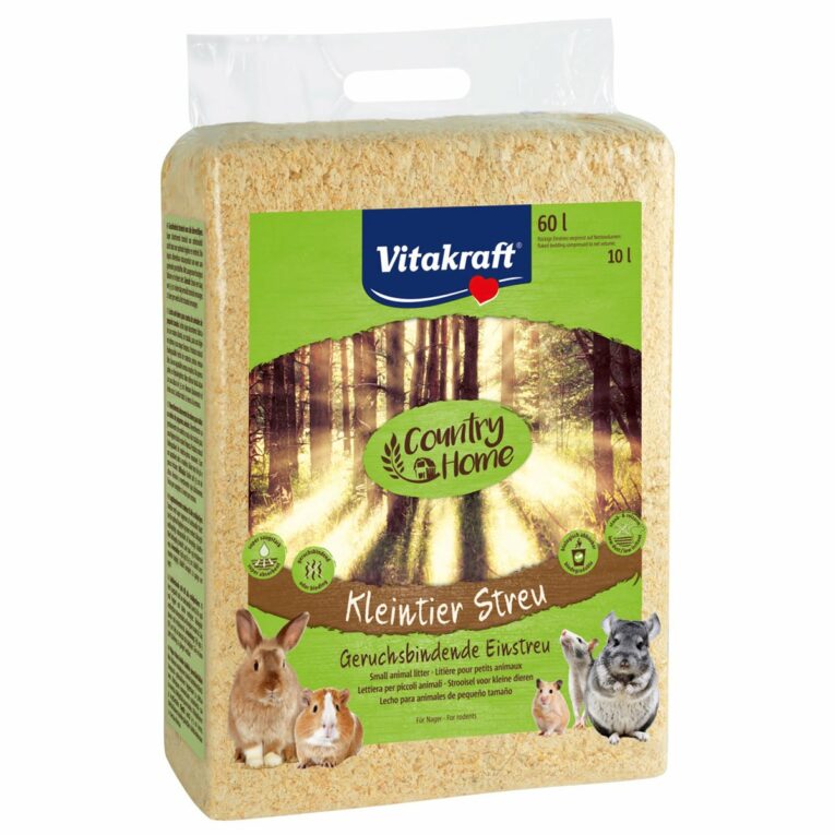 Günstig Vitakraft Kleintierstreu 3x60L i mPreisvergleich in unserem Onlineshop auf Hundeliebe-shop.de kaufen.