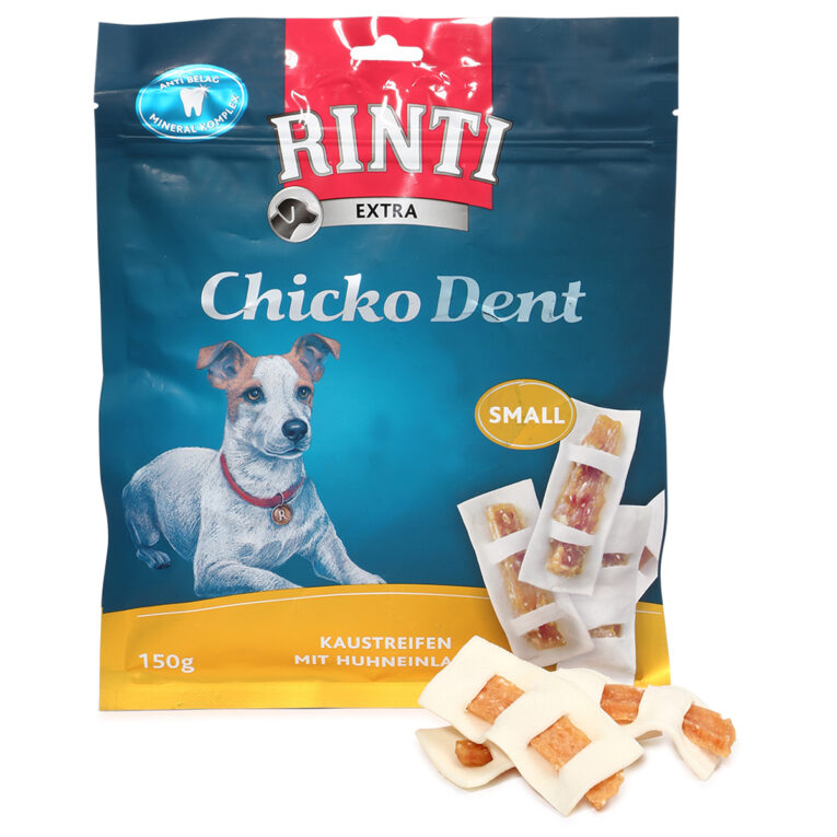Günstig Rinti Hundesnack Chicko Dent Huhn SMALL 3x150g i mPreisvergleich in unserem Onlineshop auf Hundeliebe-shop.de kaufen.