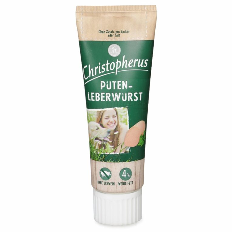 Günstig Christopherus Hundesnack Putenleberwurst 3x75g i mPreisvergleich in unserem Onlineshop auf Hundeliebe-shop.de kaufen.