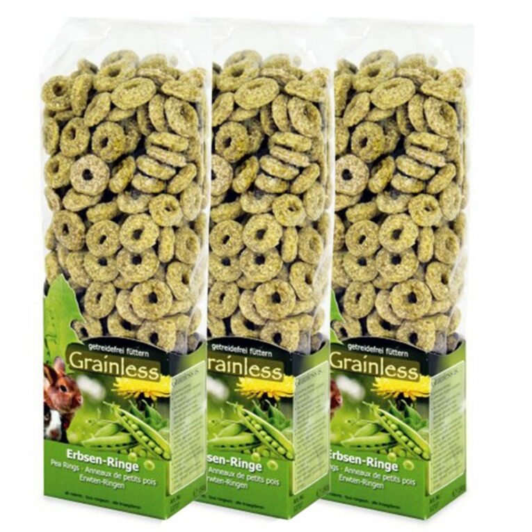 Günstig JR Farm Grainless Erbsen-Ringe 3x150g i mPreisvergleich in unserem Onlineshop auf Hundeliebe-shop.de kaufen.