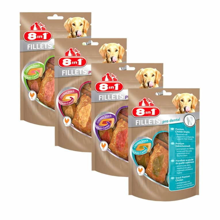 Günstig 8in1 Fillets Probierpaket i mPreisvergleich in unserem Onlineshop auf Hundeliebe-shop.de kaufen.