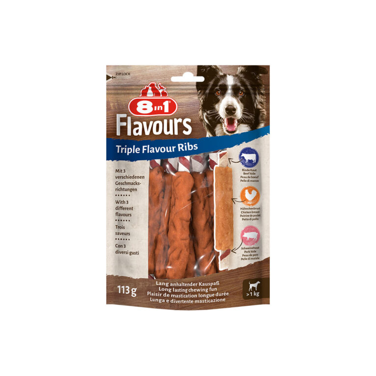 Günstig 8in1 Triple Flavour Ribs 10×6 Stück i mPreisvergleich in unserem Onlineshop auf Hundeliebe-shop.de kaufen.