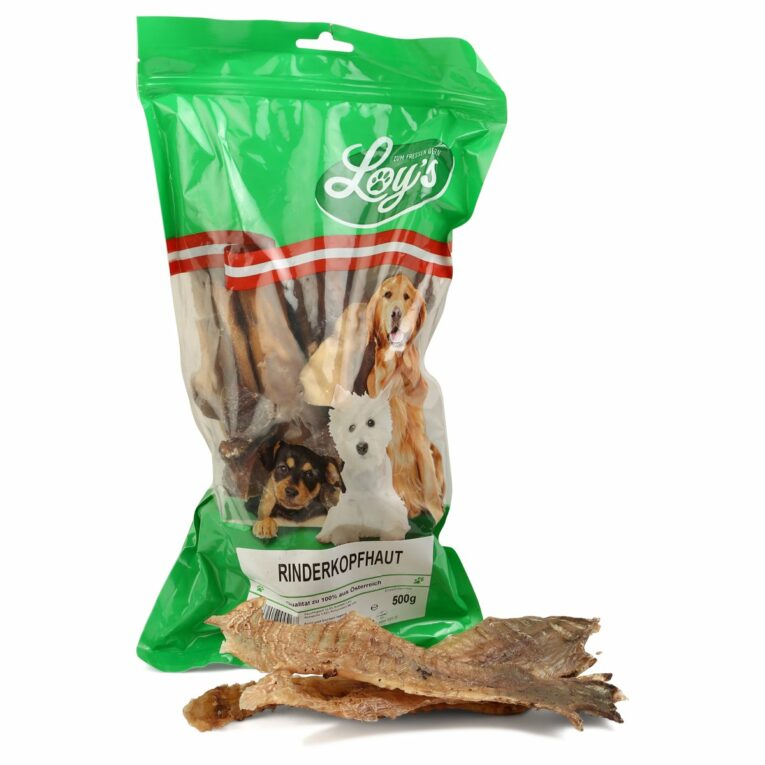 Günstig Loy’s Rinderkopfhaut 2x1000g i mPreisvergleich in unserem Onlineshop auf Hundeliebe-shop.de kaufen.