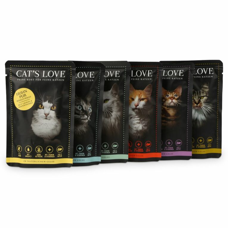 Günstig Cat’s Love Katzenfutter Multipack 12x85g i mPreisvergleich in unserem Onlineshop auf Hundeliebe-shop.de kaufen.