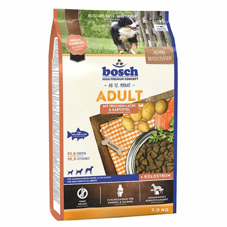 Günstig Bosch Hundefutter Adult Lachs & Kartoffel 2x15kg i mPreisvergleich in unserem Onlineshop auf Hundeliebe-shop.de kaufen.