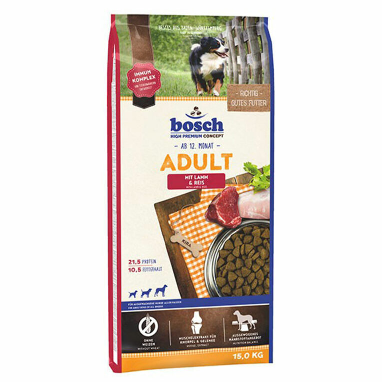 Günstig Bosch Adult Lamm & Reis 15kg i mPreisvergleich in unserem Onlineshop auf Hundeliebe-shop.de kaufen.