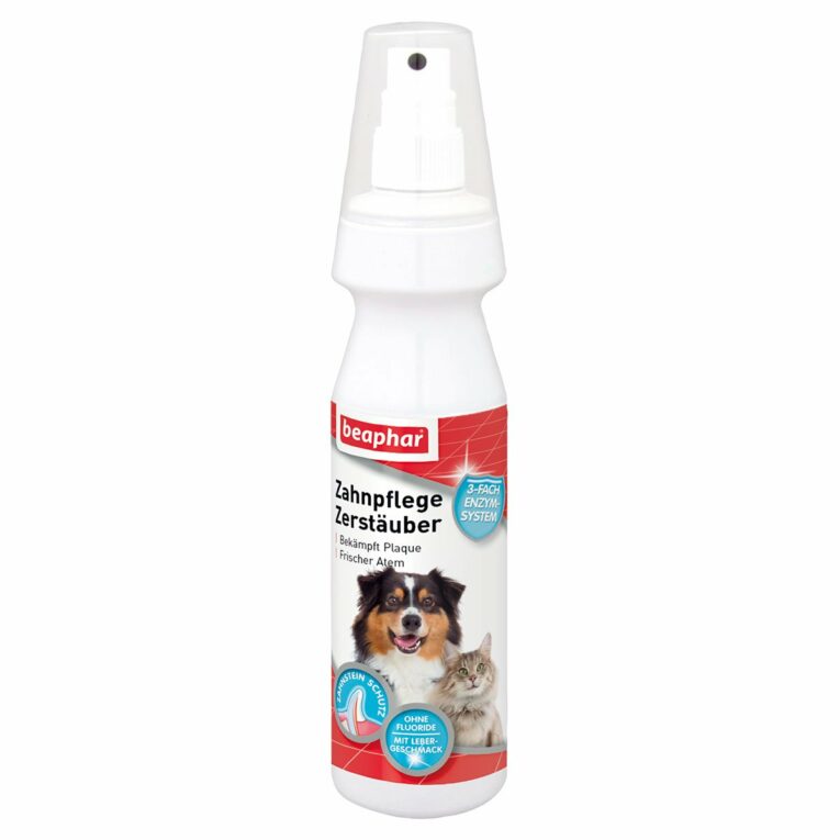 Günstig beaphar Zahnpflege für Hunde und Katzen im Zerstäuber 150ml i mPreisvergleich in unserem Onlineshop auf Hundeliebe-shop.de kaufen.