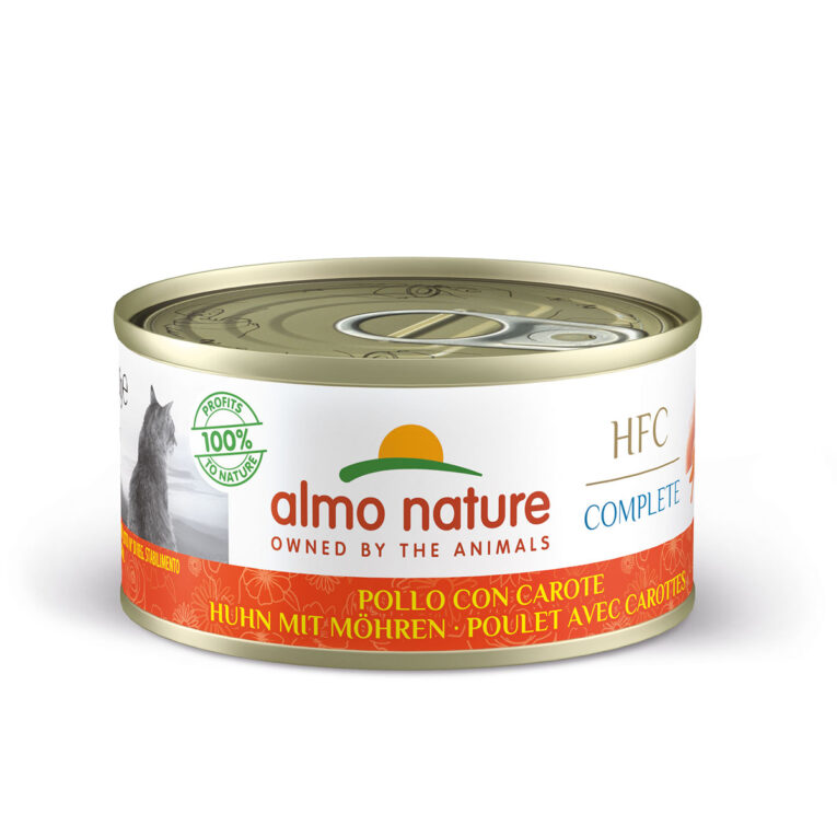 Günstig Almo Nature HFC complete Huhn mit Möhren 24x70g i mPreisvergleich in unserem Onlineshop auf Hundeliebe-shop.de kaufen.