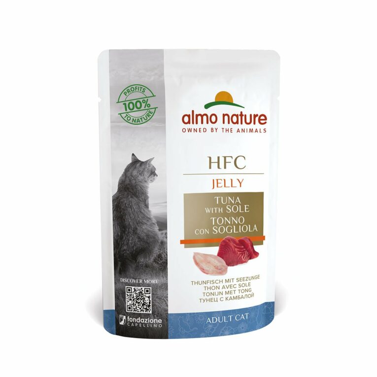 Günstig Almo Nature HFC in Jelly Thunfisch mit Seezunge 24x55g i mPreisvergleich in unserem Onlineshop auf Hundeliebe-shop.de kaufen.
