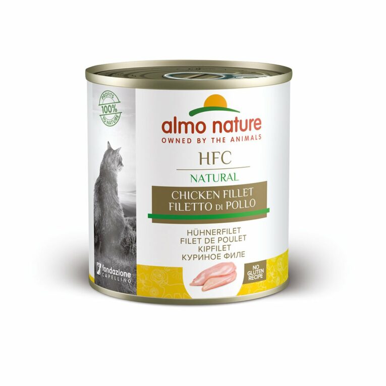 Günstig Almo Nature HFC Natural Cat Hühnerfilet 12x280g i mPreisvergleich in unserem Onlineshop auf Hundeliebe-shop.de kaufen.