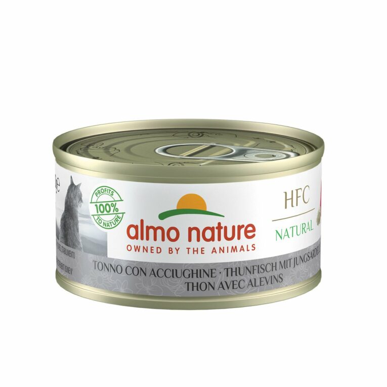 Günstig Almo Nature HFC Thunfisch mit Jungsardellen 6x70g i mPreisvergleich in unserem Onlineshop auf Hundeliebe-shop.de kaufen.
