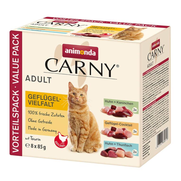Günstig animonda Carny Adult Geflügel-Mix 32×85 g i mPreisvergleich in unserem Onlineshop auf Hundeliebe-shop.de kaufen.