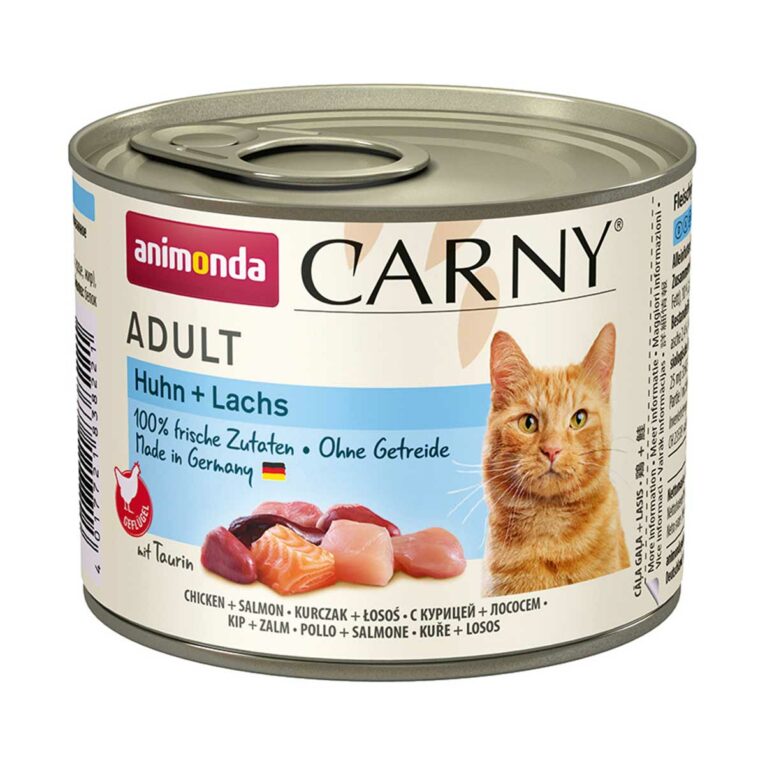 Günstig animonda Carny Adult Huhn + Lachs 24x200g i mPreisvergleich in unserem Onlineshop auf Hundeliebe-shop.de kaufen.