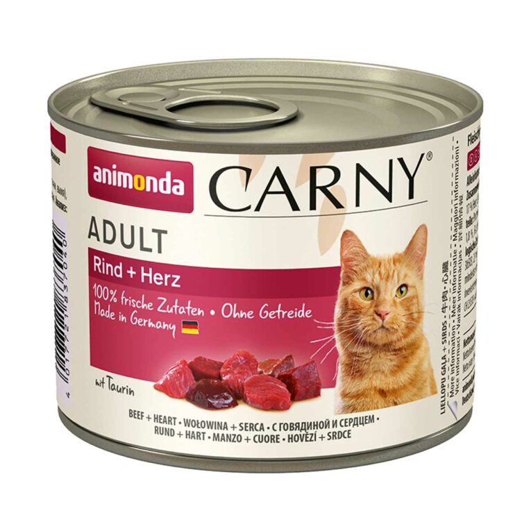 Günstig animonda Carny Adult Rind und Herz 24x200g i mPreisvergleich in unserem Onlineshop auf Hundeliebe-shop.de kaufen.