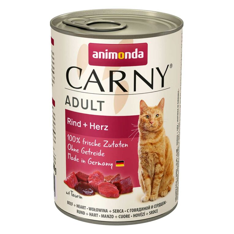 Günstig animonda Carny Adult Rind und Herz 24x400g i mPreisvergleich in unserem Onlineshop auf Hundeliebe-shop.de kaufen.