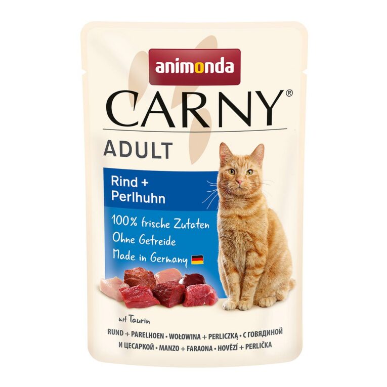 Günstig animonda Carny Adult Rind + Perlhuhn 24x85g i mPreisvergleich in unserem Onlineshop auf Hundeliebe-shop.de kaufen.