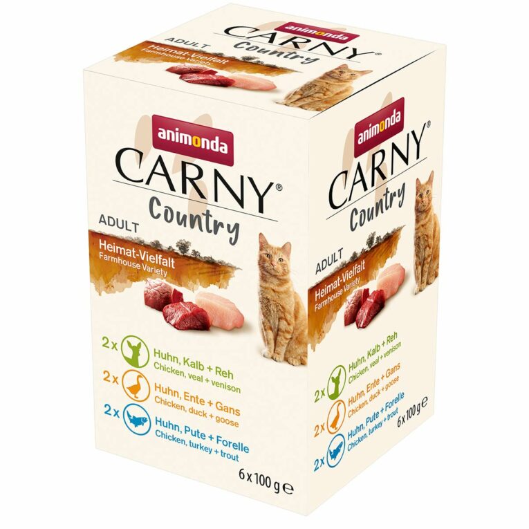 Günstig animonda Carny Adult Country Heimat-Vielfalt 24x100g i mPreisvergleich in unserem Onlineshop auf Hundeliebe-shop.de kaufen.