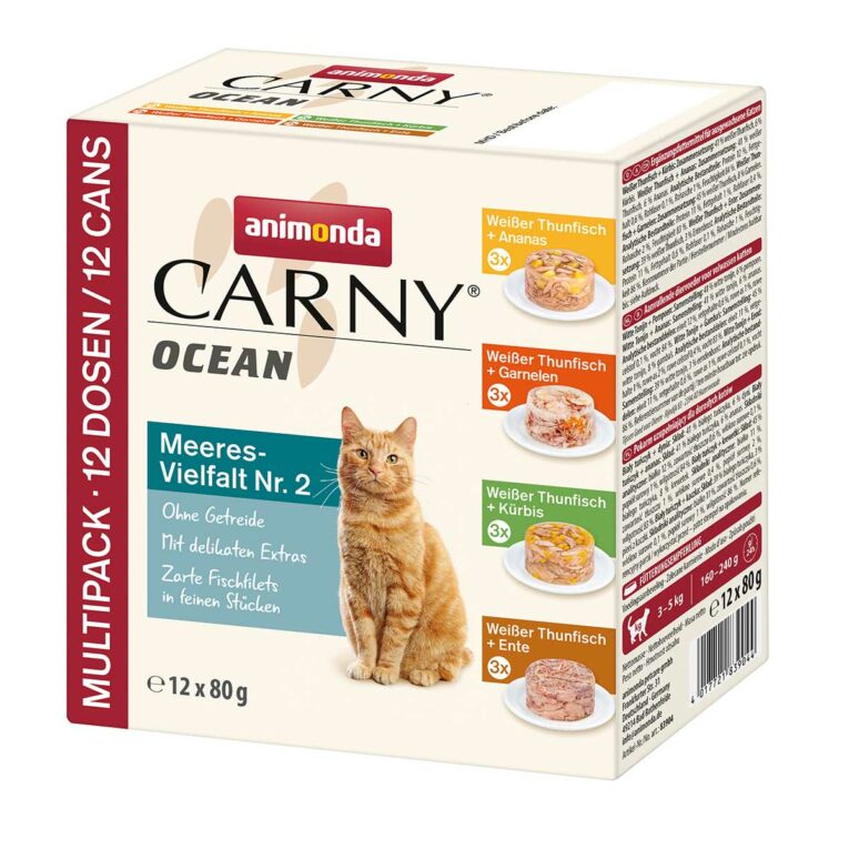 Günstig animonda Carny Ocean Adult Multipack Meeres-Vielfalt Nr. 2 24x80g i mPreisvergleich in unserem Onlineshop auf Hundeliebe-shop.de kaufen.
