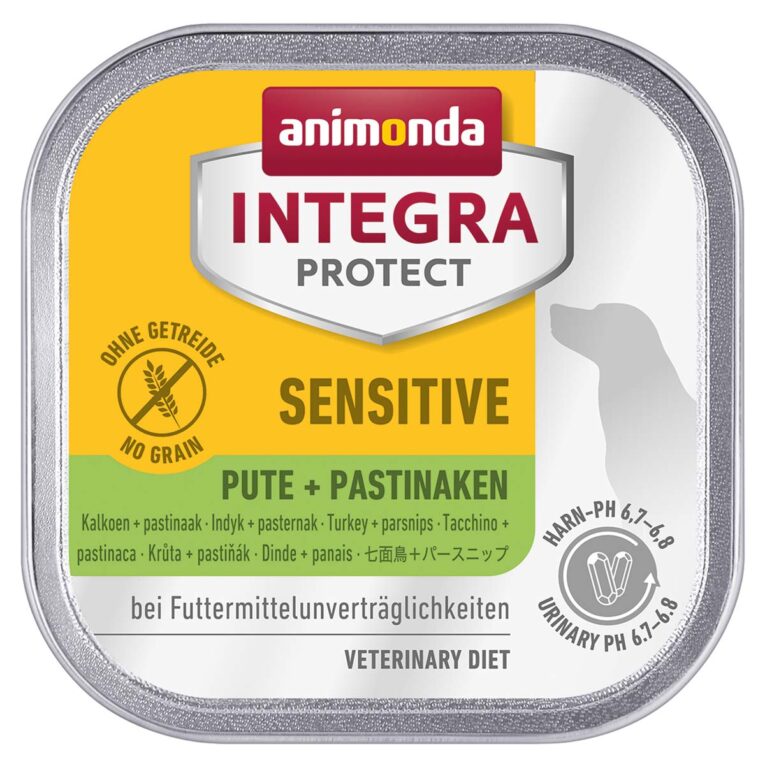 Günstig animonda Integra Protect Sensitive Pute und Pastinaken 22x150g i mPreisvergleich in unserem Onlineshop auf Hundeliebe-shop.de kaufen.