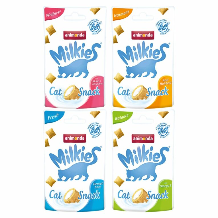 Günstig animonda Milkies Mixpaket Knusperkissen 12x30g i mPreisvergleich in unserem Onlineshop auf Hundeliebe-shop.de kaufen.