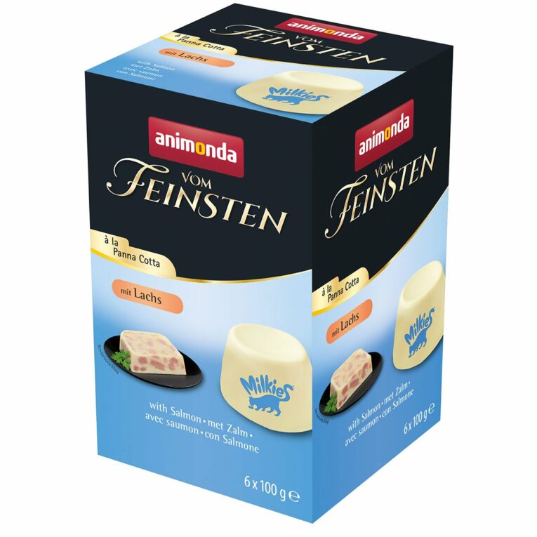 Günstig animonda vom Feinsten à la Panna Cotta mit Lachs 6x100g i mPreisvergleich in unserem Onlineshop auf Hundeliebe-shop.de kaufen.