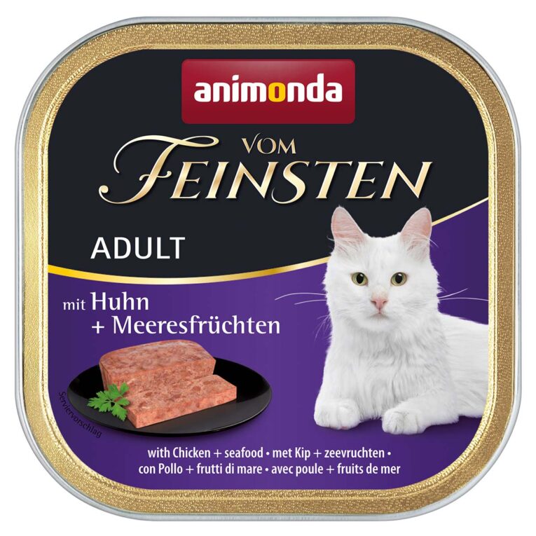 Günstig animonda vom Feinsten Huhn und Meeresfrüchte 32x100g i mPreisvergleich in unserem Onlineshop auf Hundeliebe-shop.de kaufen.