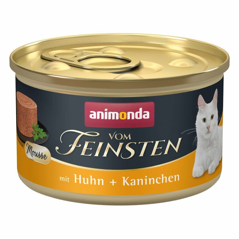 Günstig animonda vom Feinsten Mousse mit Huhn + Kaninchen 24x85g i mPreisvergleich in unserem Onlineshop auf Hundeliebe-shop.de kaufen.